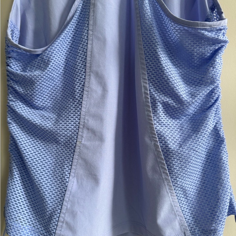 Athleta Yosemite Ruched Drawstring Side Racerback Tank - Picture 4 of 6